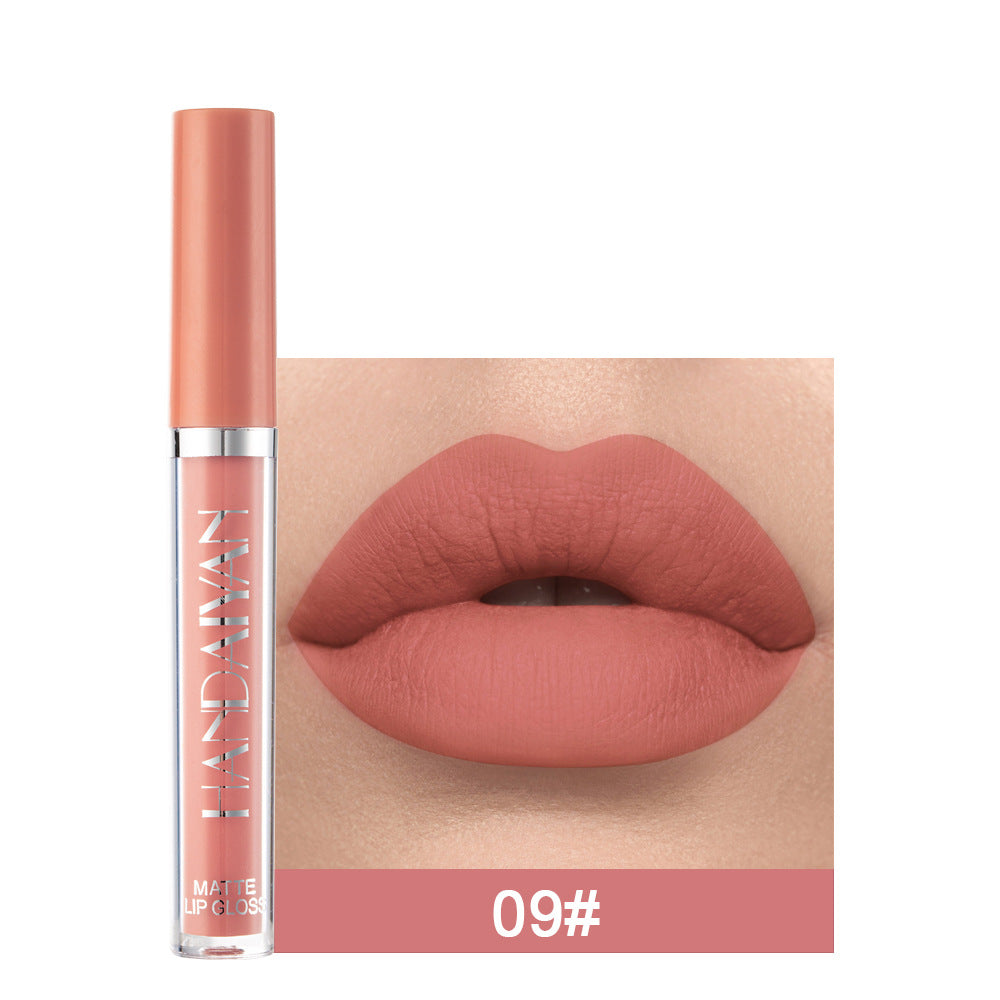 Matte Non-stick Cup Lip Gloss, Non-fading Matte Liquid Lipstick Matte Non-stick Cup Lip Gloss, Non-fading Matte Liquid Lipstick